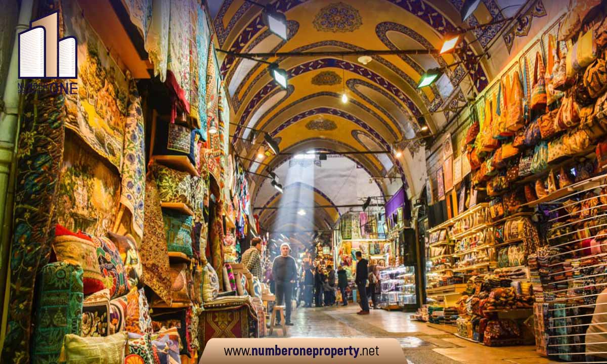 The Egyptian market is the second largest market in Istanbul