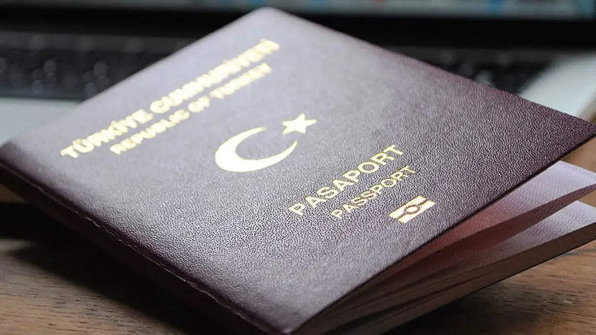 gray Turkish passport