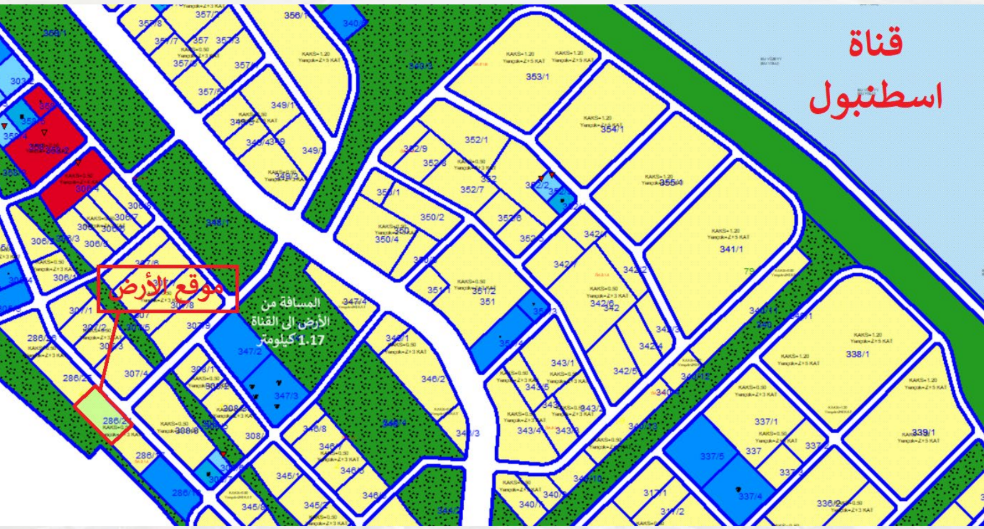 For Sale Land in Arnavutköy – Sazlıbosna