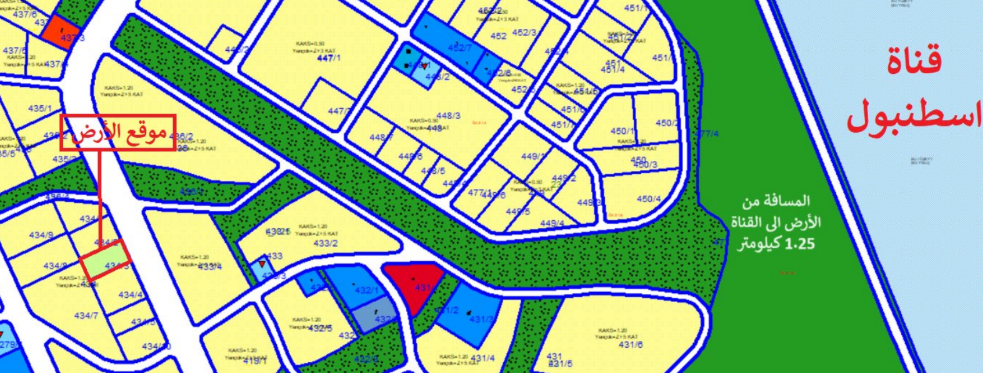 Land for Sale – Arnavutkoy, Cilingir