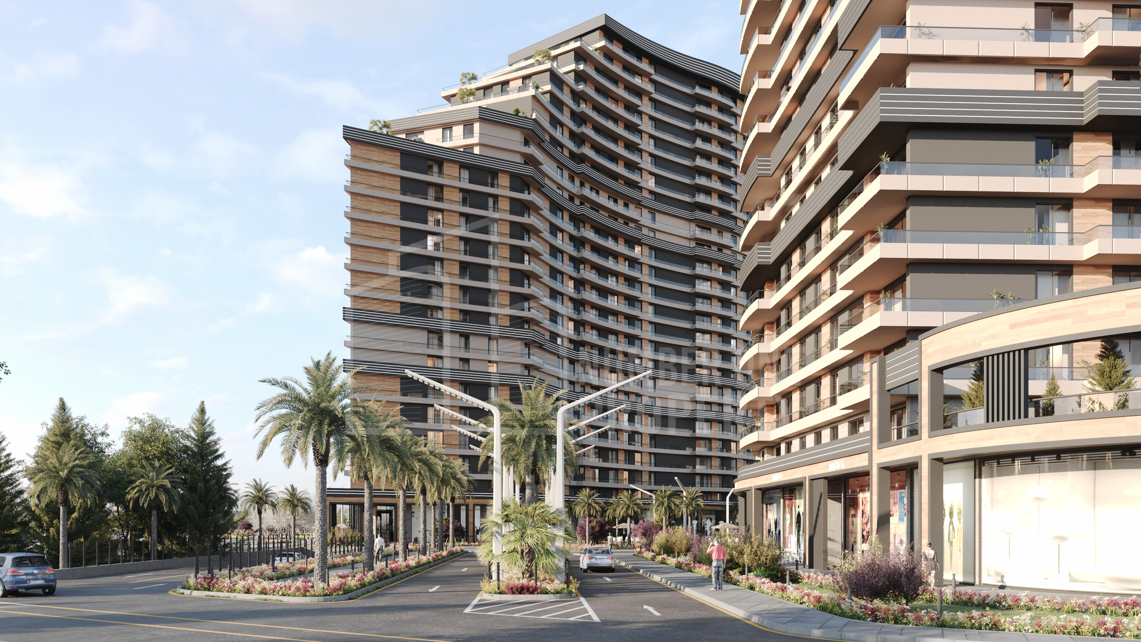 A residential Resort Overlooking the Sea of Marmara