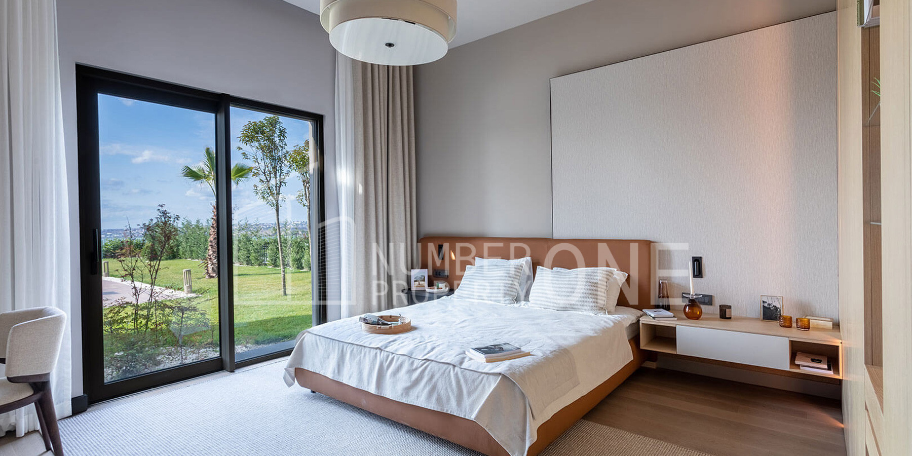 Villas with Lake and Sea Views