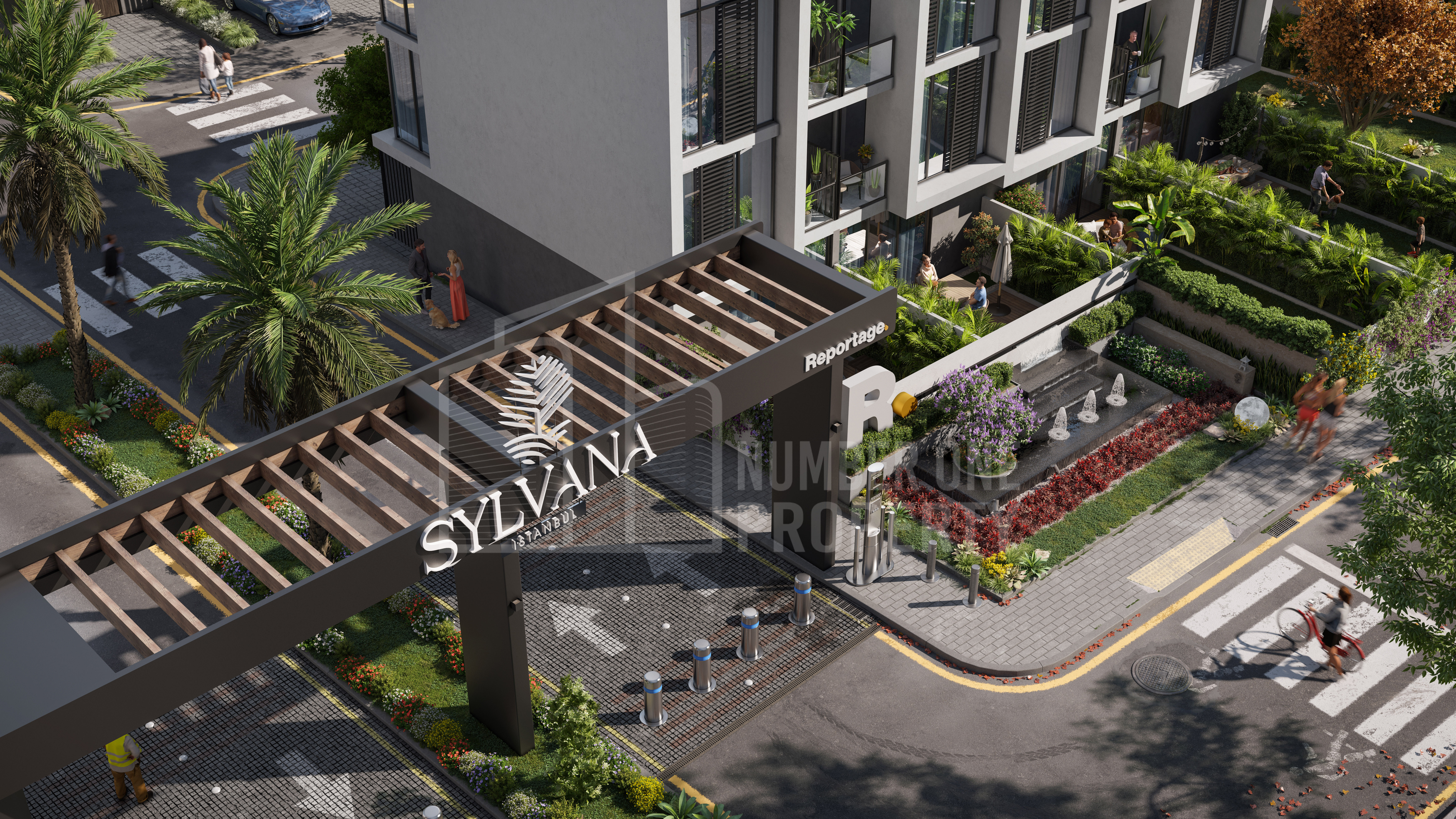 Italian Style Townhouse Complex