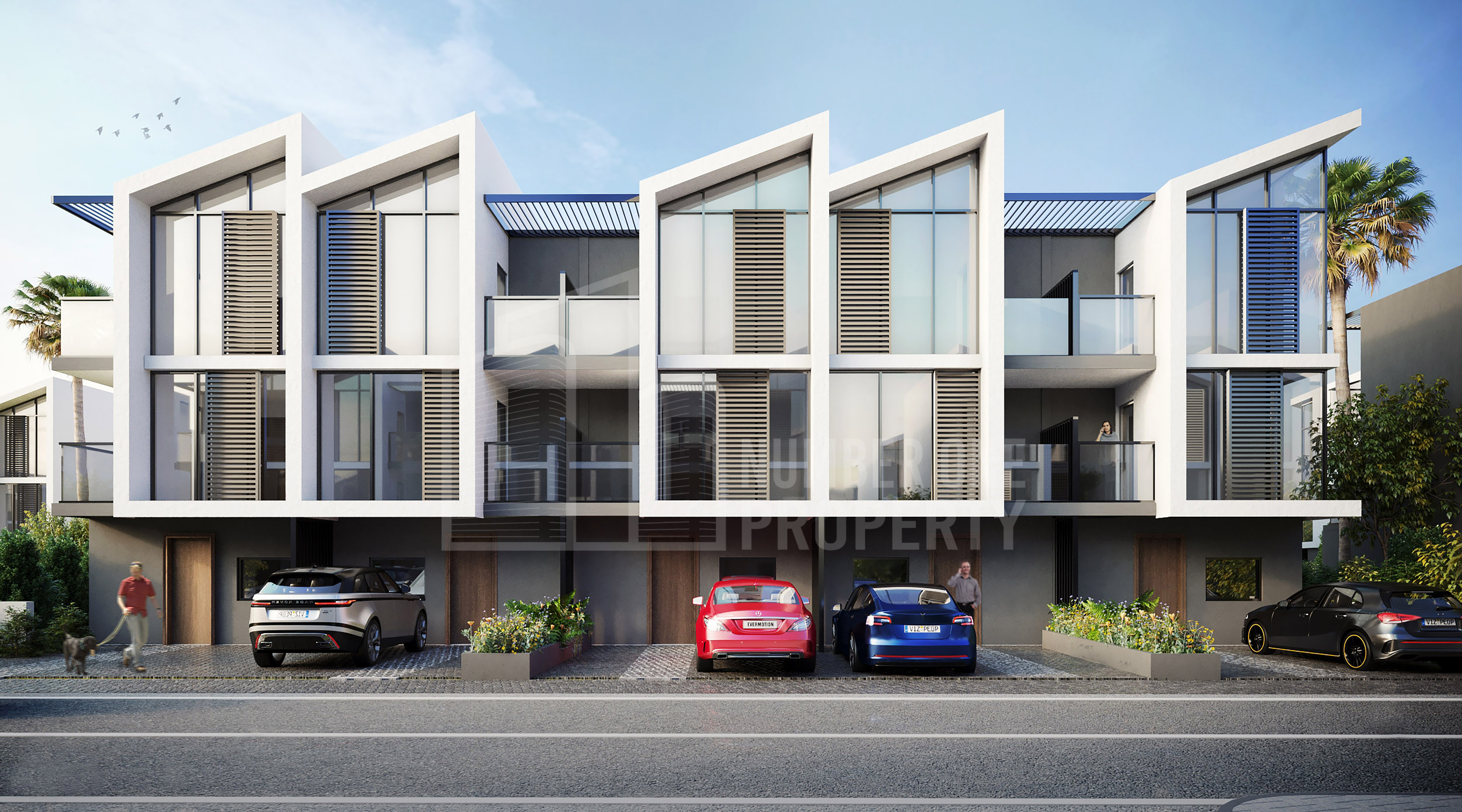 Italian Style Townhouse Complex