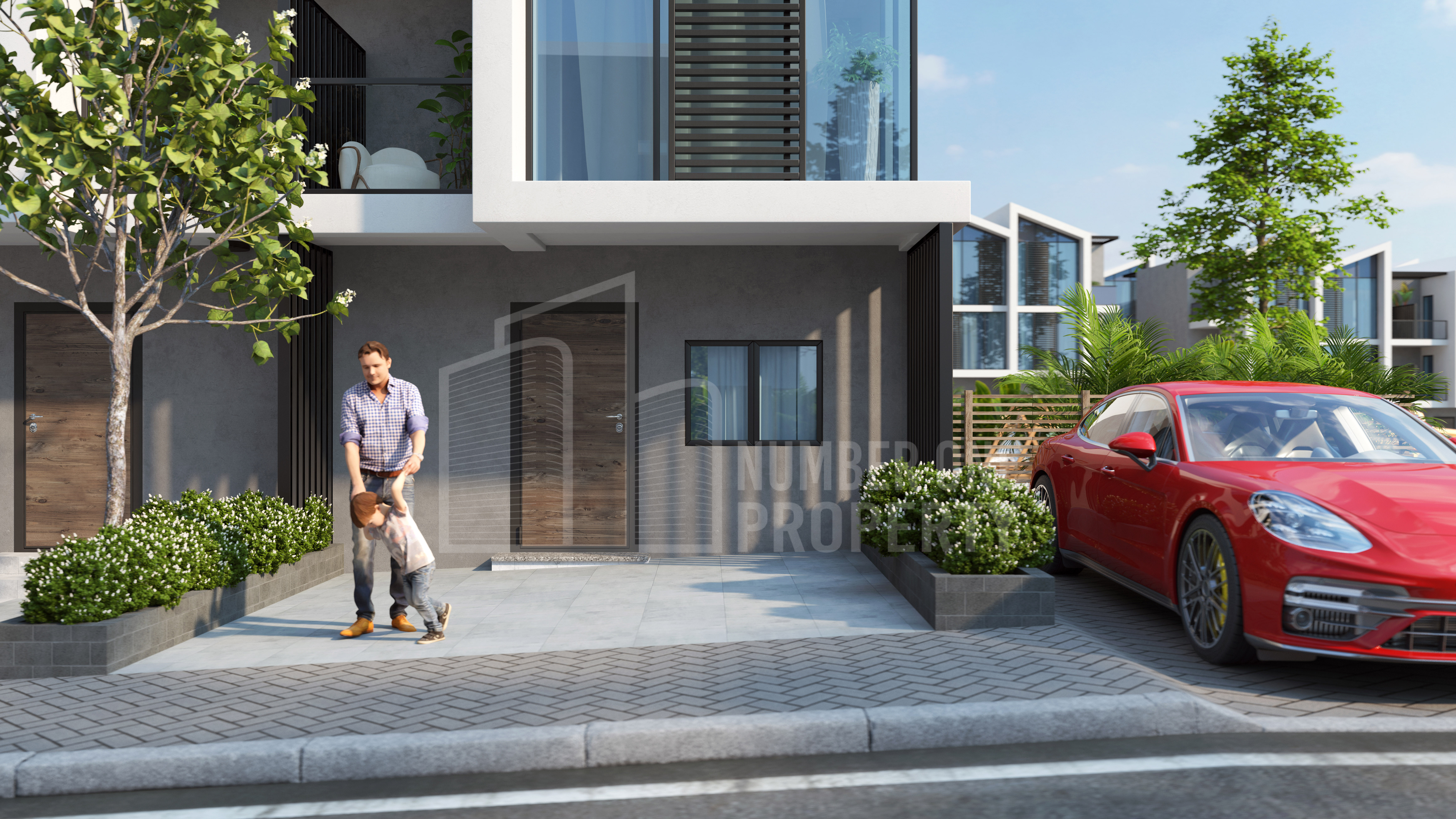 Italian Style Townhouse Complex