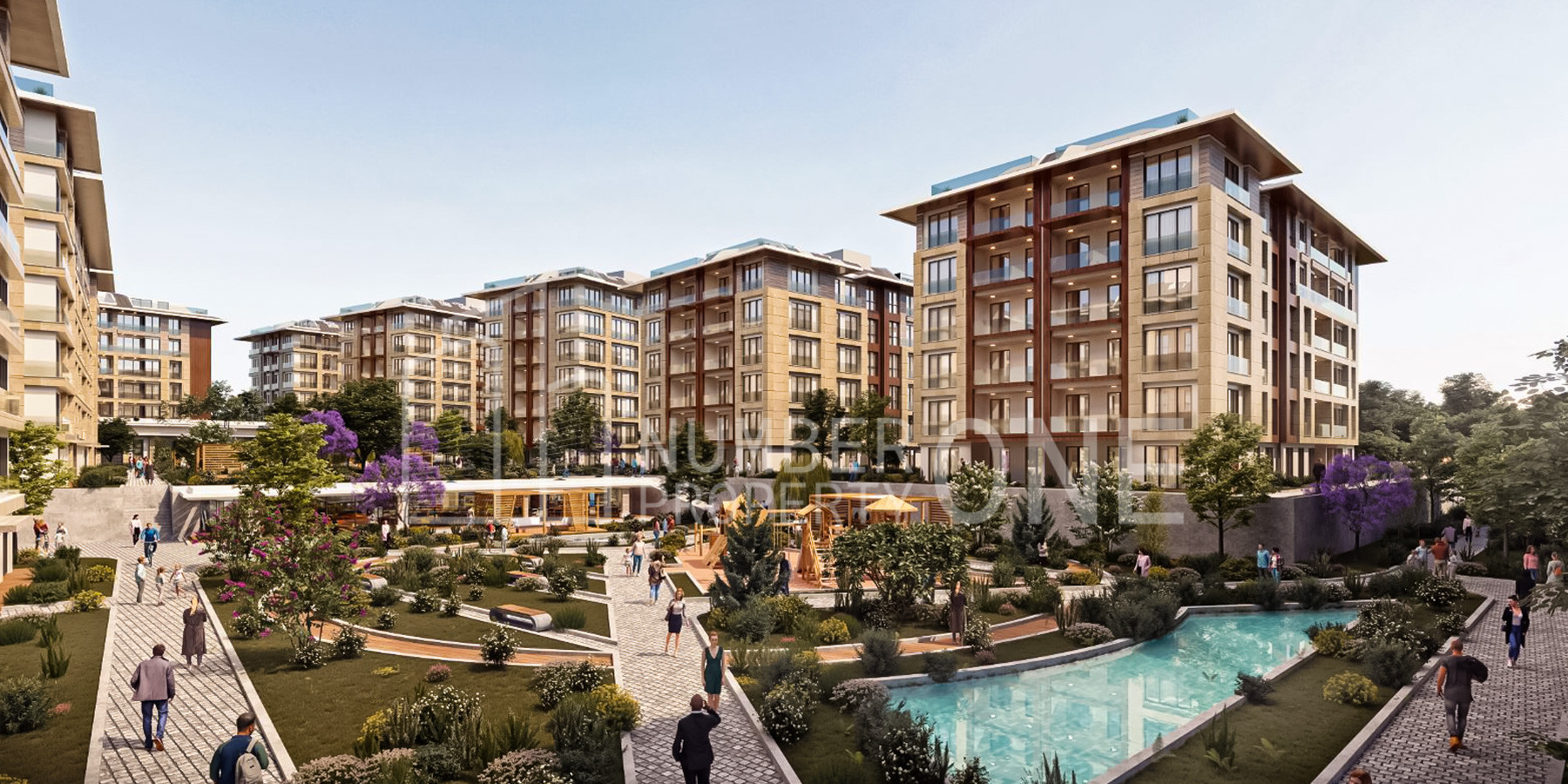 Central Istanbul Project Overlooking the Sea of Marmara