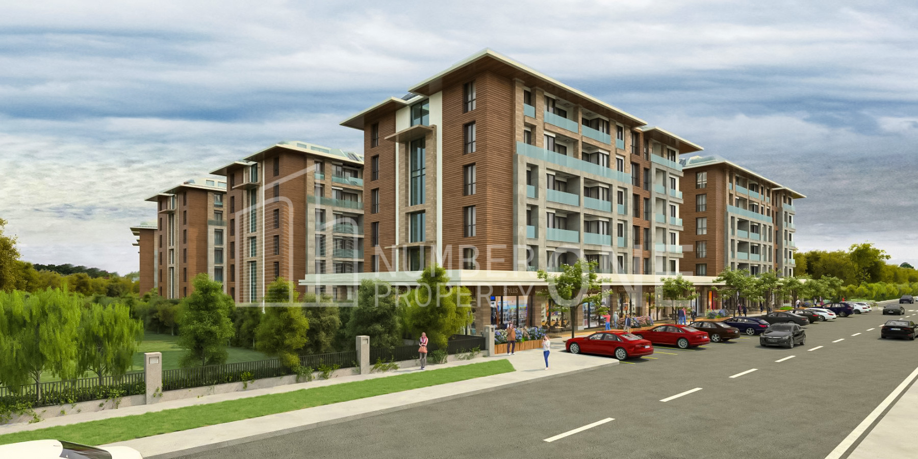 Central Istanbul Project Overlooking the Sea of Marmara