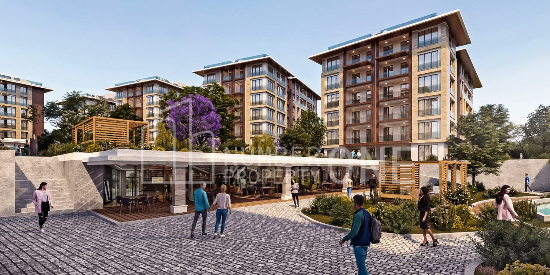 Central Istanbul Project Overlooking the Sea of Marmara