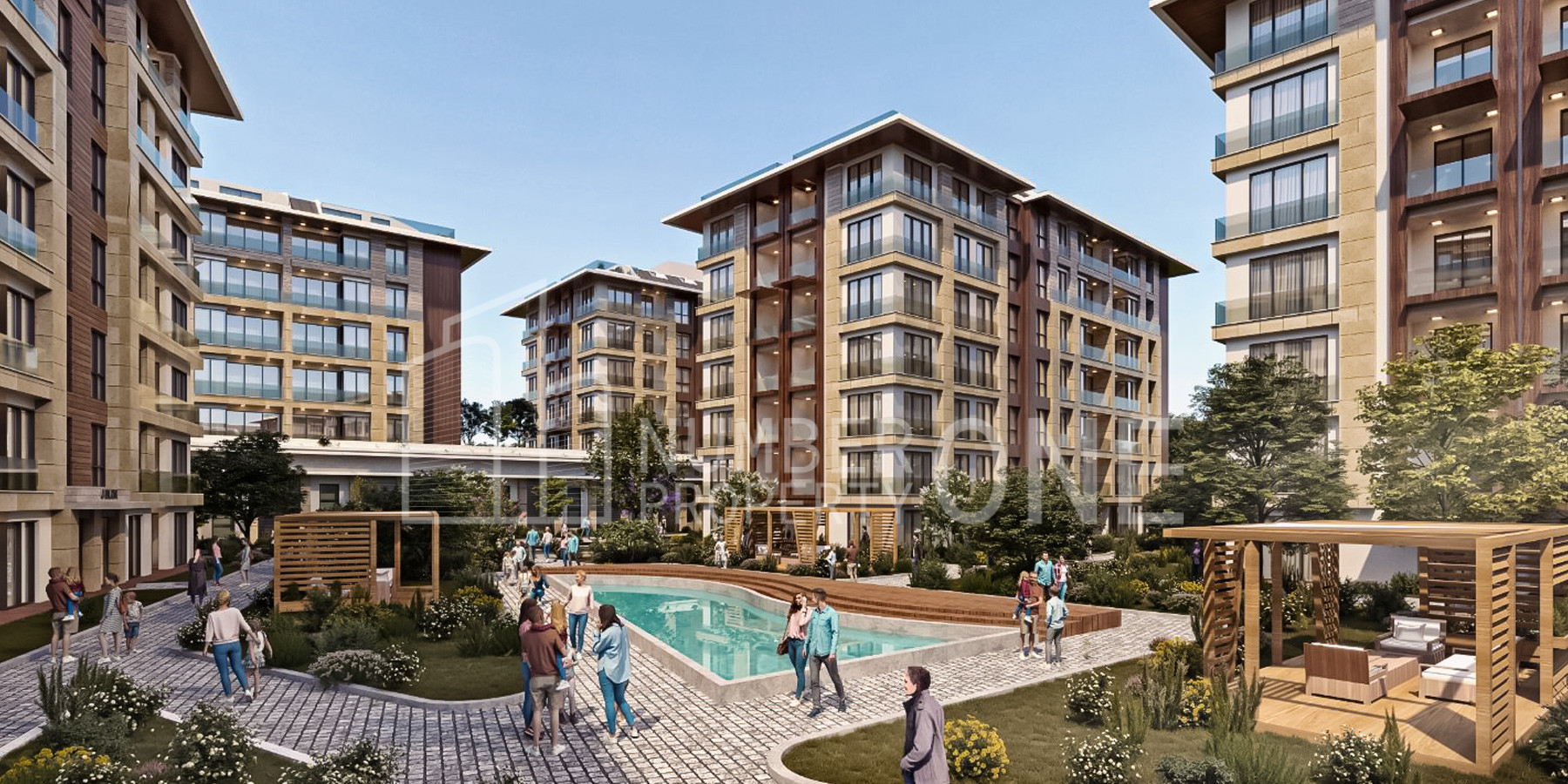 Central Istanbul Project Overlooking the Sea of Marmara