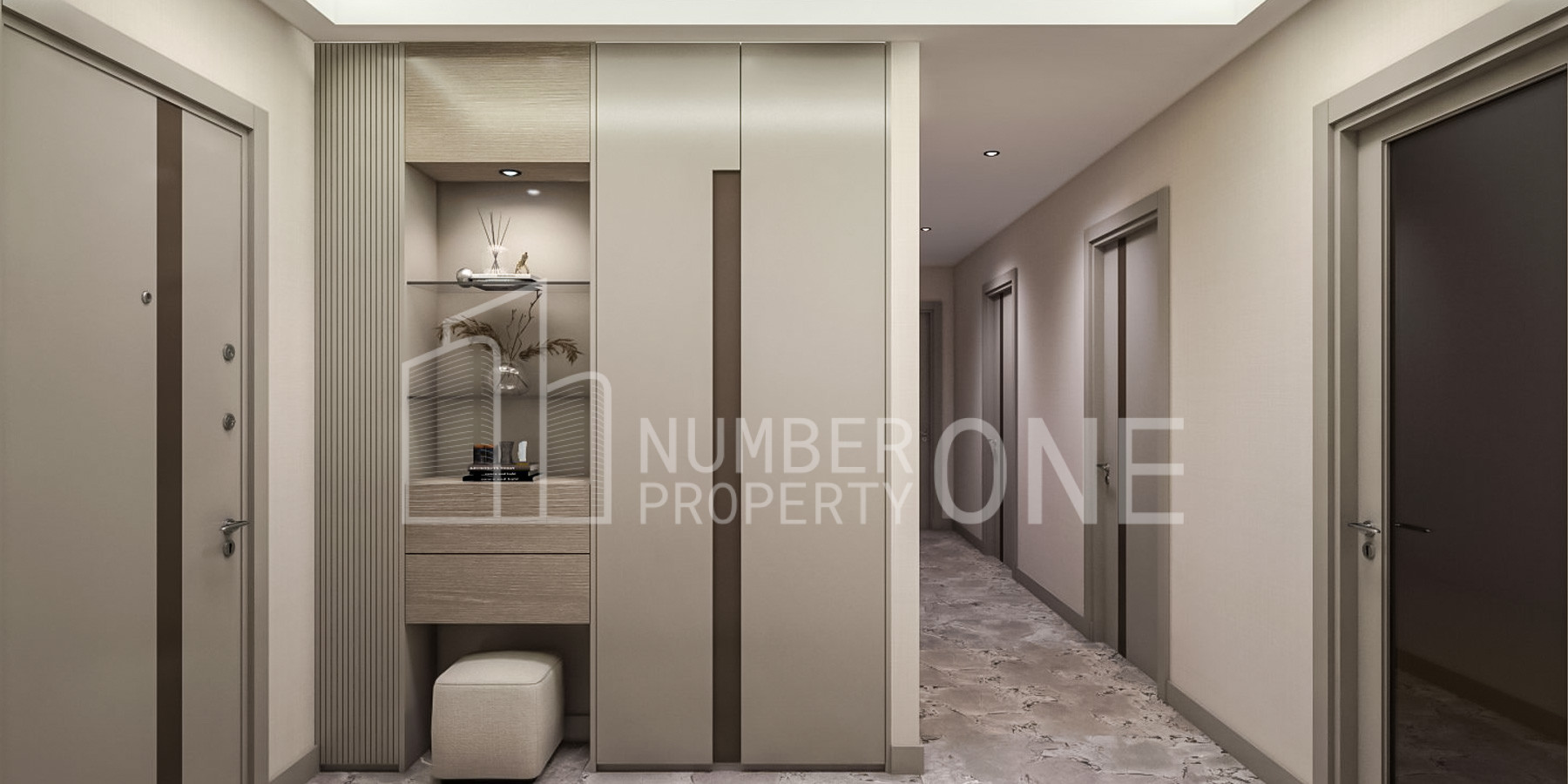 Central Istanbul Project Overlooking the Sea of Marmara