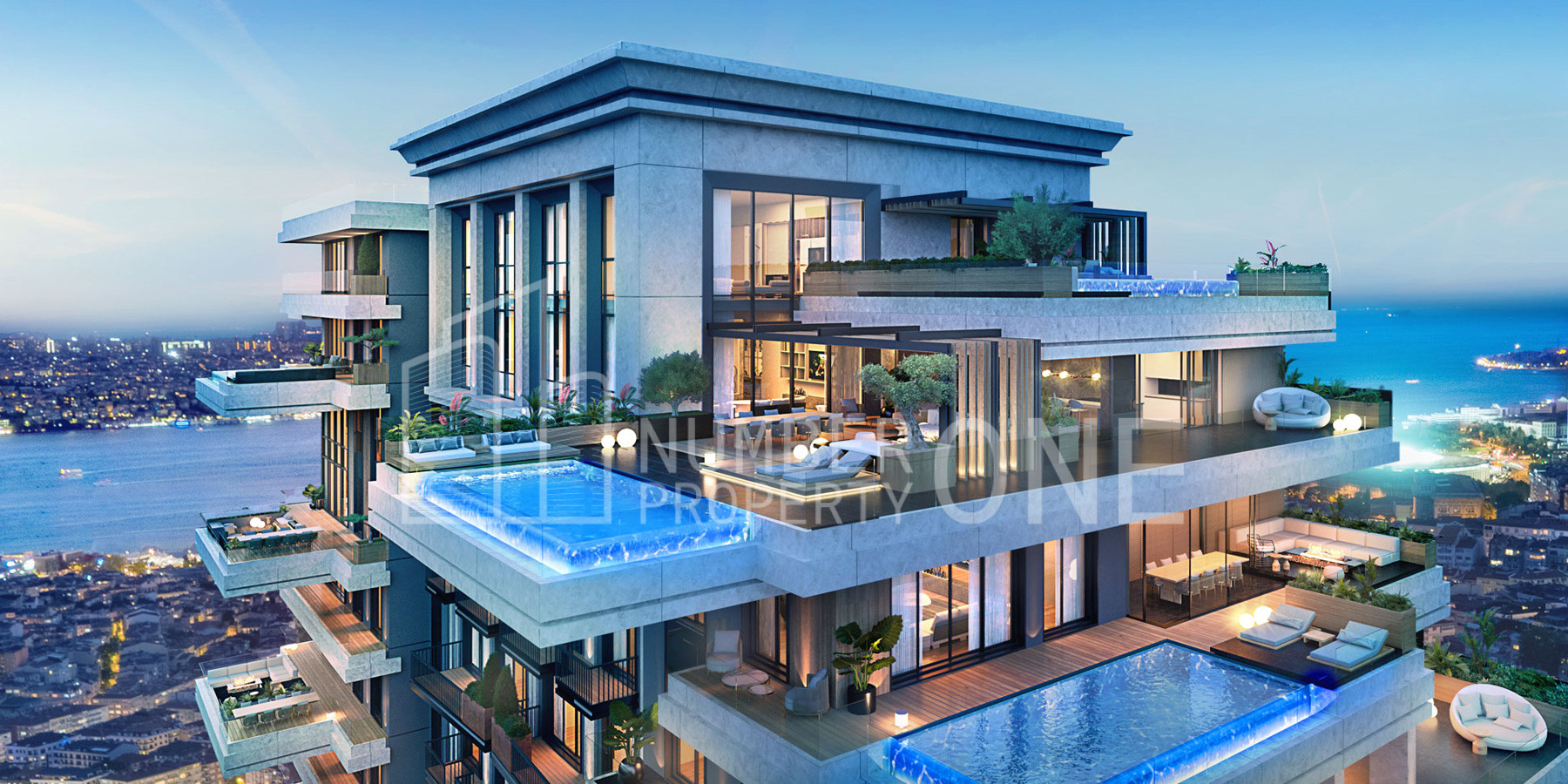 The most Luxurious Projects Overlooking the Bosphorus